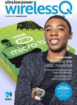 BUILDING THE BBC MICRO:BIT - COVER STORY SPECIAL SUPPLEMENT - NORDIC SEMICONDUCTOR