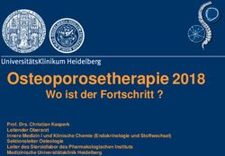 Osteoporosetherapie 2018 - Wo ist der Fortschritt ?