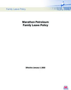 Marathon Petroleum Family Leave Policy - Effective January 1, 2022 - Marathon Petroleum Company LP
