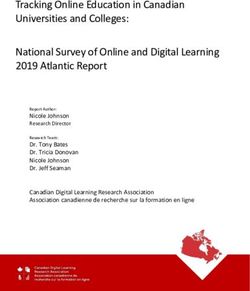 Tracking Online Education in Canadian Universities and Colleges: National Survey of Online and Digital Learning 2019 Atlantic Report - Canadian ...