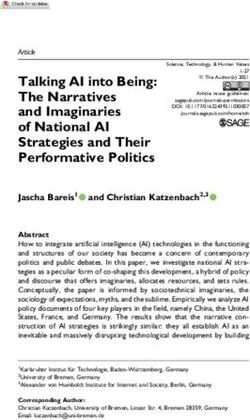 Talking AI into Being: The Narratives and Imaginaries of National AI Strategies and Their Performative Politics