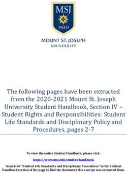 The following pages have been extracted from the 2020-2021 Mount St. Joseph University Student Handbook, Section IV - Student Rights and ...