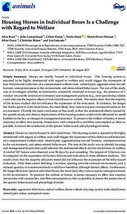 Housing Horses in Individual Boxes Is a Challenge with Regard to Welfare - MDPI