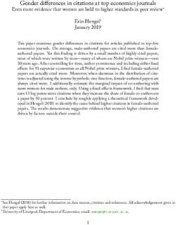 Gender differences in citations at top economics journals - American ...