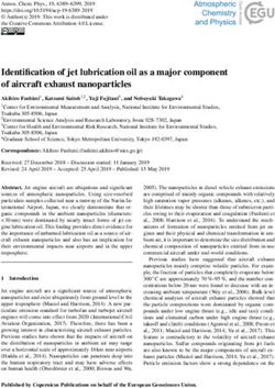 Identification of jet lubrication oil as a major component of aircraft exhaust nanoparticles
