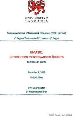 BMA181 INTRODUCTION TO INTERNATIONAL BUSINESS