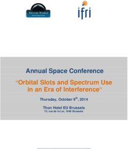Annual Space Conference "Orbital Slots and Spectrum Use in an Era of Interference" - Thursday, October 9th, 2014 Thon Hotel EU Brussels