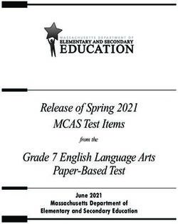 Release of Spring 2021 MCAS Test Items Grade 7 English Language Arts Paper-Based Test - June 2021 Massachusetts Department of Elementary and ...