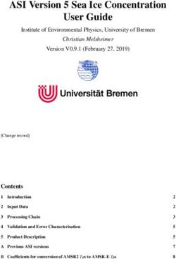 ASI Version 5 Sea Ice Concentration User Guide - Uni ...