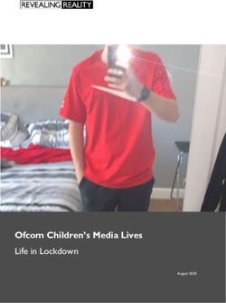 Ofcom Children's Media Lives - Life in Lockdown