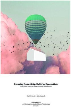 Dreaming Domesticity, Sheltering Speculations - Using film to reimagine how we live today and tomorrow