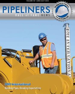 PIPELINERS HALL of FAME NEWS - DMI International