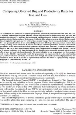 Comparing Observed Bug and Productivity Rates for