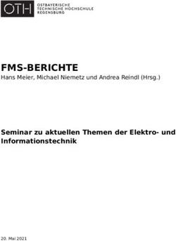 FMS-BERICHTE Hans Meier, Michael Niemetz und Andrea Reindl (Hrsg.) - Seminar zu aktuellen Themen der Elektround Informationstechnik - opus4.kobv.de