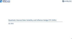 Quadratic Interest Rate Volatility and Inflation Hedge ETF (IVOL) - Q3 2021