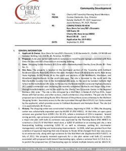 Department of Community Development - Cherry Hill Township