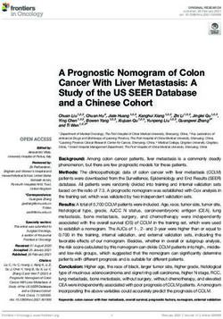 A Prognostic Nomogram of Colon Cancer With Liver Metastasis: A Study of the US SEER Database and a Chinese Cohort - Frontiers