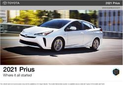 2021 Prius Where it all started - 2021 Prius - Toyota US Virgin Islands