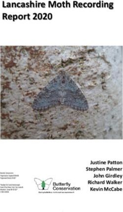 Lancashire Moth Recording Report 2020 - Butterfly ...