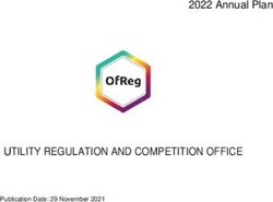 UTILITY REGULATION AND COMPETITION OFFICE - 2022 ANNUAL PLAN - OFREG