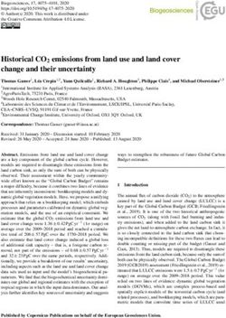 Historical CO2 emissions from land use and land cover change and their uncertainty - Biogeosciences