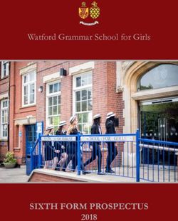 SIXTH FORM PROSPECTUS 2018 - Watford Grammar School for Girls