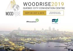 WOODRISE2019 QU&Eacute;BEC CITY CONVENTION CENTRE - SEPT 30-OCT 3, 2019