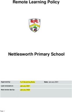 Remote Learning Policy - Nettlesworth Primary School
