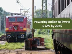 Powering Indian Railways 5 GW by 2025