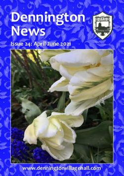Dennington News Issue 24: April-June 2021 - www.denningtonvillagehall.com - June.2021.a