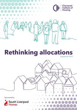 Rethinking allocations - September 2019 - Sponsored by: Thinkhouse