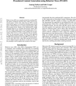 Procedural Content Generation using Behavior Trees (PCGBT)