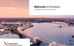Welcome to Portland We are excited to introduce you to the city we call home - Roux Institute