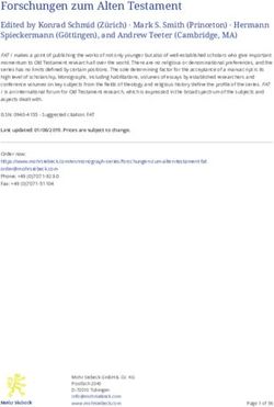 Forschungen zum Alten Testament - Mohr Siebeck