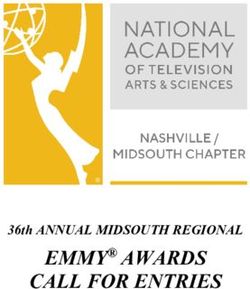 EMMY AWARDS CALL FOR ENTRIES - 36th ANNUAL MIDSOUTH REGIONAL