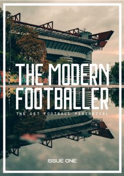 THE MODERN FOOTBALLER - THE GET FOOTBALL PERIODICAL - Get French Football News