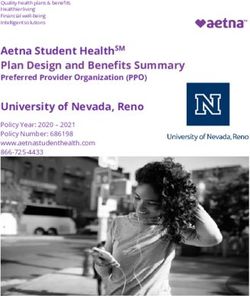 Aetna Student HealthSM Plan Design and Benefits Summary