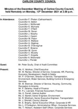 CARLOW COUNTY COUNCIL - Minutes of the December Meeting of Carlow County Council, held Remotely on Monday, 13th December 2021 at 2.00 p.m.