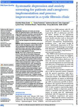 Systematic depression and anxiety screening for patients and caregivers: implementation and process improvement in a cystic fibrosis clinic