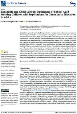 Liminality and Child Labour: Experiences of School Aged Working Children with Implications for Community Education in Africa - MDPI