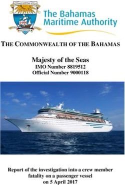 Majesty of the Seas THE COMMONWEALTH OF THE BAHAMAS - IMO Number 8819512 Official Number 9000118 - The Bahamas Maritime Authority