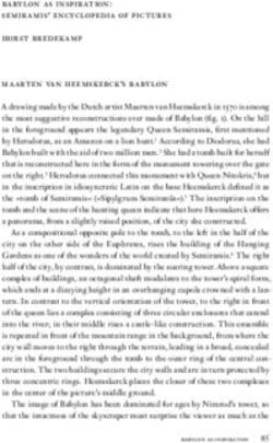 Babylon as inspiration: semiramis' encyclopedia of pictures horst bredekamp maarten van heemskerck's babylon