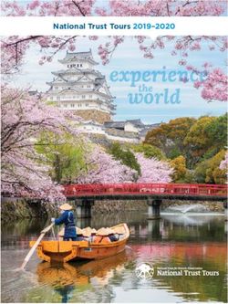 National Trust Tours 2019-2020