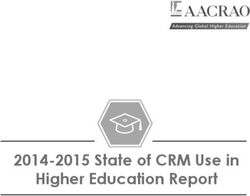2014-2015 State of CRM Use in Higher Education Report