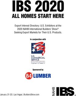IBS 2020 ALL HOMES START HERE - Export Interest Directory: U.S. Exhibitors at the - NAHB International Builders' Show