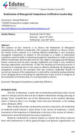 Realization of Managerial Competence in Effective Leadership
