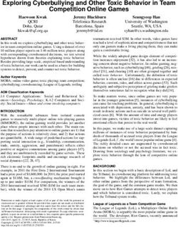 Exploring Cyberbullying and Other Toxic Behavior in Team Competition Online Games