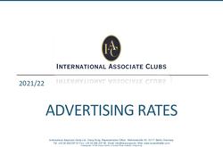 ADVERTISING RATES - International Associate Clubs