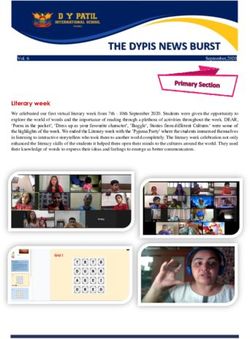 THE DYPIS NEWS BURST - D Y Patil International School ...