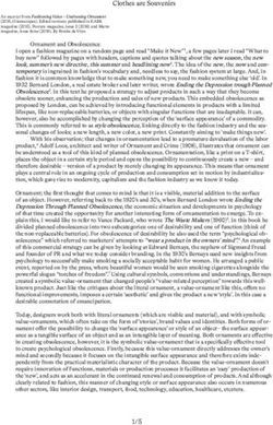 Clothes are Souvenirs - Femke de Vries